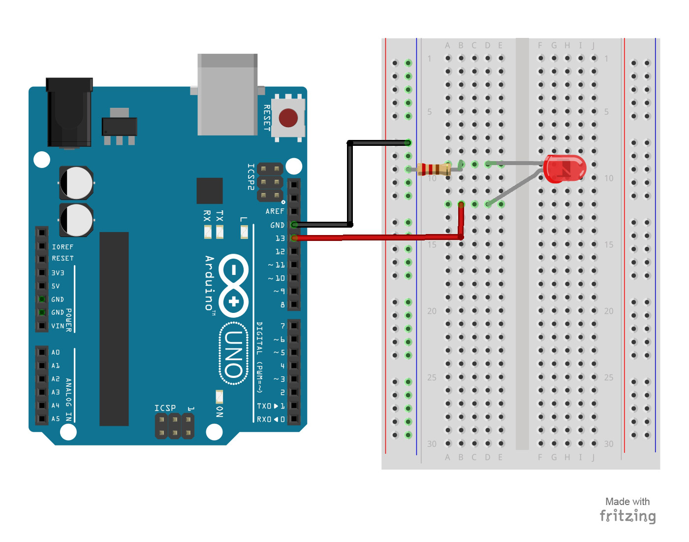 how to connect a breadboard